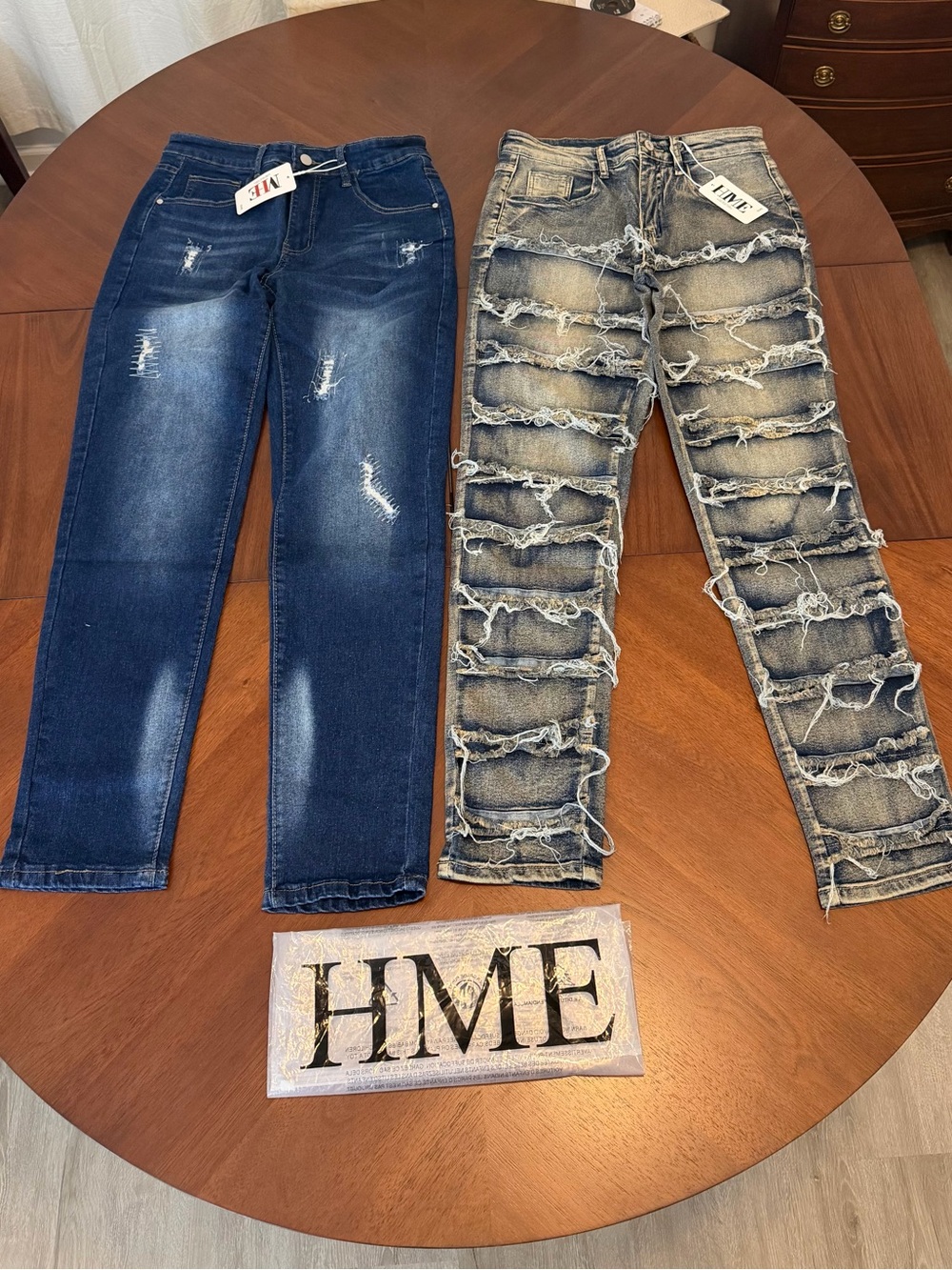 2 Pairs HME Men’s Jeans – Size 30 – NEW WITH TAGS